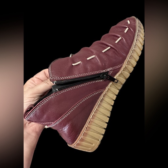 Spring Step Nespea Booties for Women Waterproof Leather Shoes w/ Zipper Closure - Picture 2 of 15